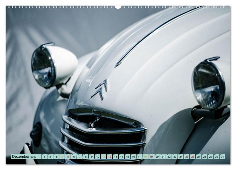 Produktbild: Citro&euml;n 2CV im Detail (Wandkalender 2027 DIN A2 quer), CALVENDO Monatskalender