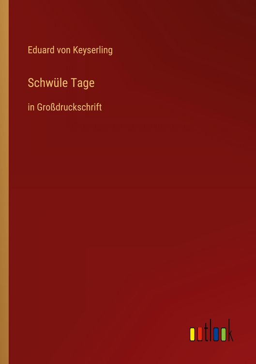 Produktbild: Schw&uuml;le Tage