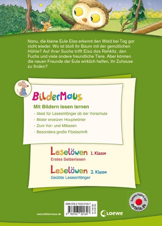 Produktbild: Bildermaus - Die kleine Eule sucht ihr Zuhause