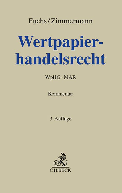 Produktbild: Wertpapierhandelsrecht