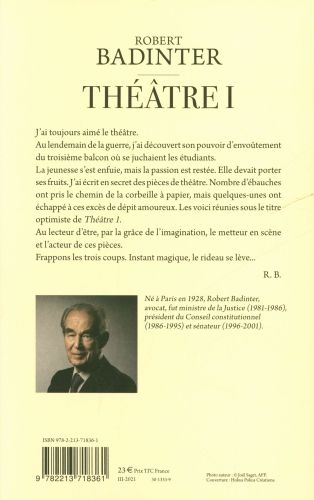 Produktbild: Th&eacute;&acirc;tre. Tome 1