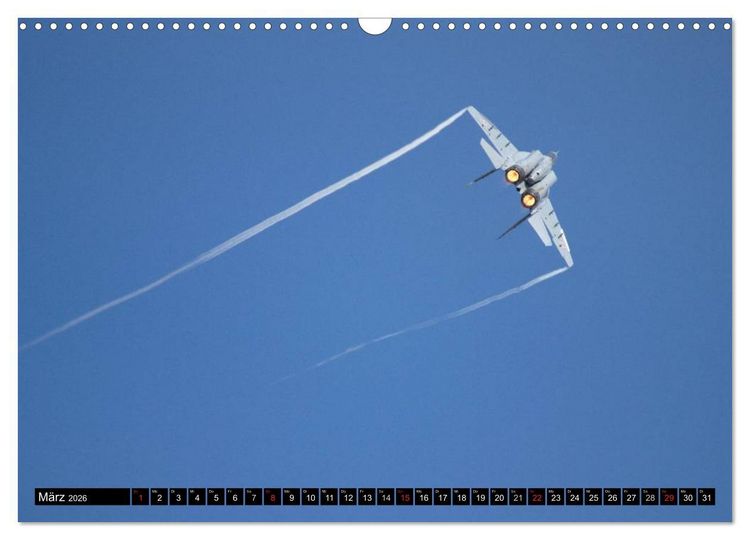 Produktbild: Augenblicke in der Luft: MiG-29 Fulcrum (Wandkalender 2026 DIN A3 quer), CALVENDO Monatskalender