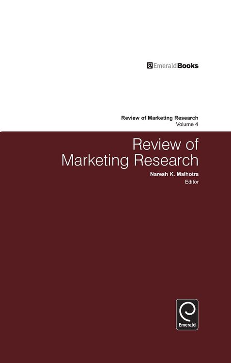 Produktbild: Review of Marketing Research