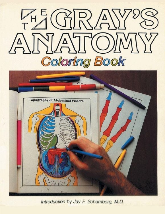 Produktbild: Gray's Anatomy Coloring Book