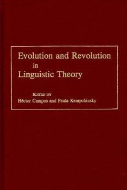 Produktbild: Evolution and Revolution in Linguistic Theory