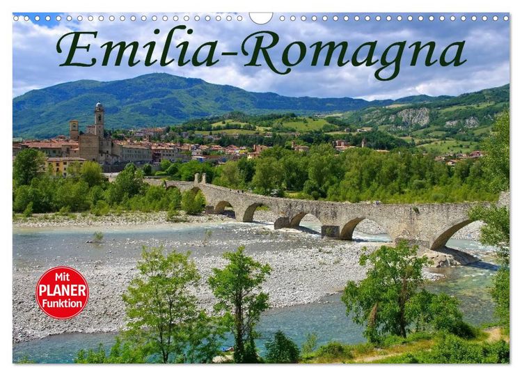 Produktbild: Emilia-Romagna (Wandkalender 2026 DIN A3 quer), CALVENDO Monatskalender