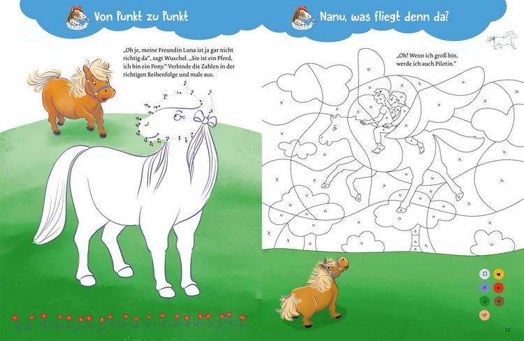 Produktbild: Mein Pony-Mitmachbuch