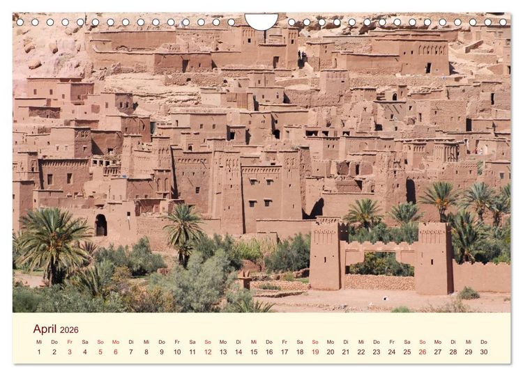 Produktbild: Marokko &ndash; Perle Nordafrikas / CH-Version (Wandkalender 2026 DIN A4 quer), CALVENDO Monatskalender