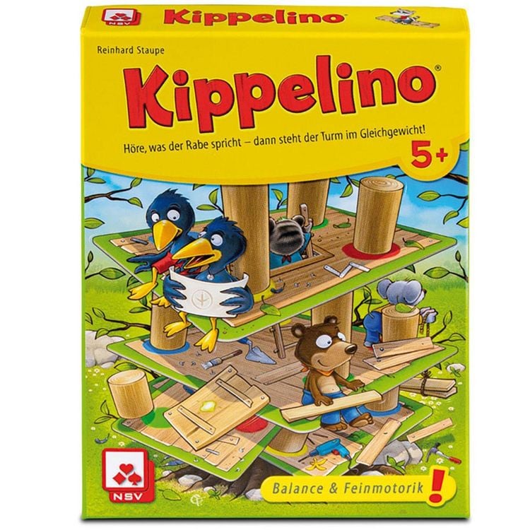 Produktbild: Kippelino, Geschicklichkeitsspiel, Stapelspiel, Familienspiel