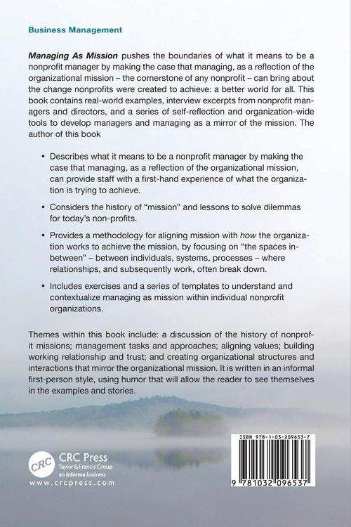 Produktbild: Managing As Mission