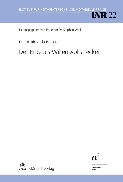 Bild vom Artikel Der Erbe als Willensvollstrecker vom Autor Riccardo Brazerol