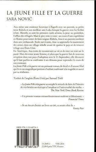 Produktbild: La jeune fille et la guerre