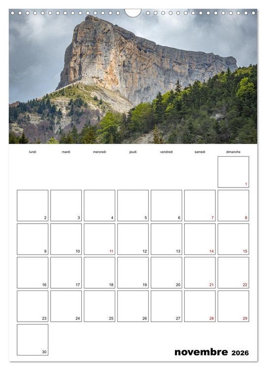 Produktbild: Le sud du Vercors, paysages (Calendrier mural 2026 DIN A3 horizontal), CALVENDO calendrier mensuel