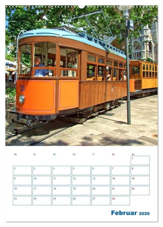 Produktbild: S&oacute;ller auf Mallorca &ndash; Terminplaner (Wandkalender 2026 DIN A2 hoch), CALVENDO Monatskalender