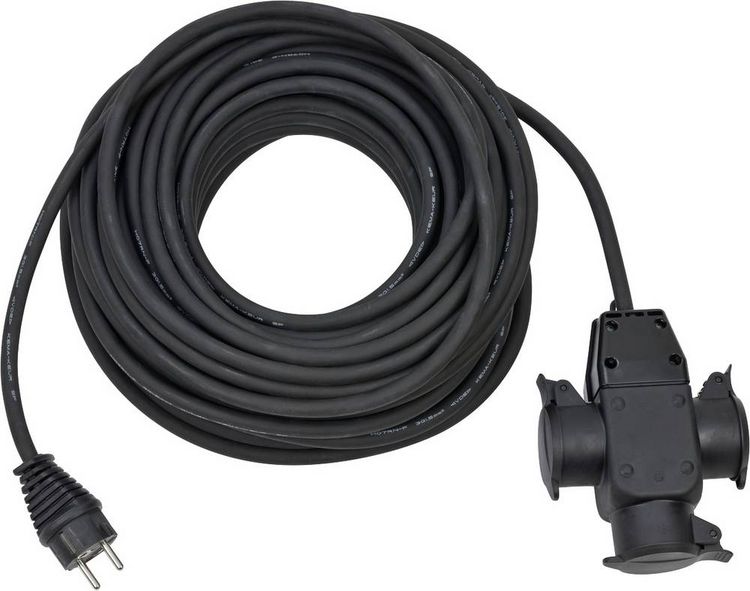 Produktbild: Brennenstuhl 1167820301 Strom Verl&auml;ngerungskabel Schwarz 25.00 m H05RN-F 3G 1,5 mm&sup2;