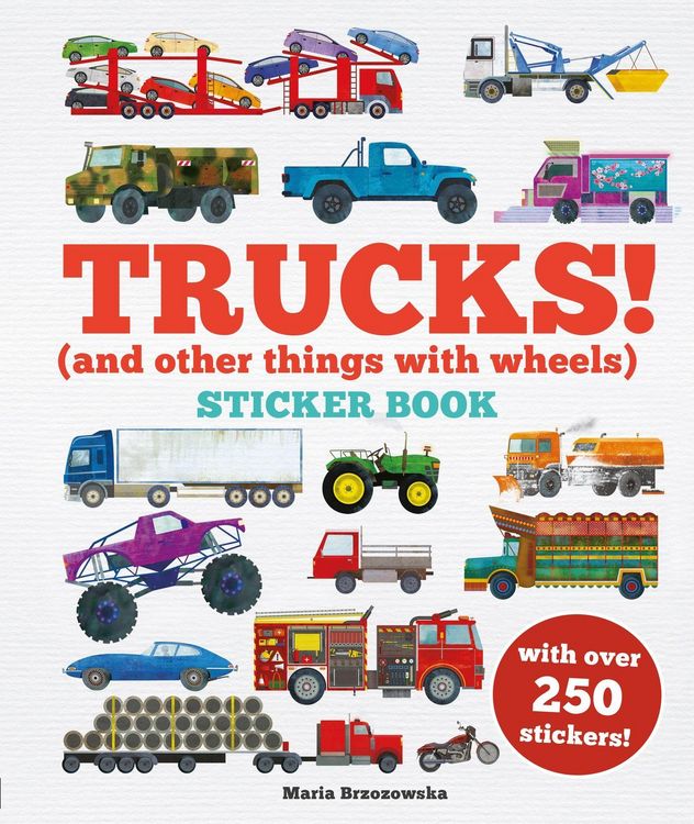 Produktbild: Trucks! Sticker Book