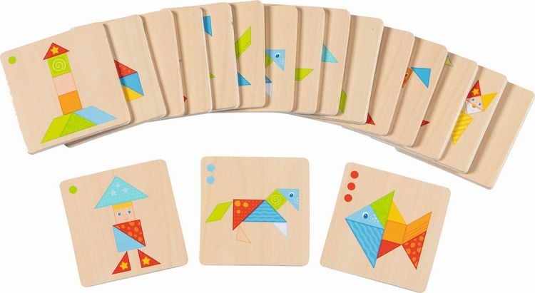 Produktbild: Bunte Tangram Welt