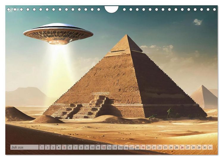 Produktbild: Dunkle Mysterien (Wandkalender 2026 DIN A4 quer), CALVENDO Monatskalender
