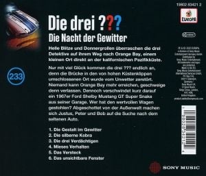 Produktbild: Die drei ??? 233: Die Nacht der Gewitter (Fragezeichen)