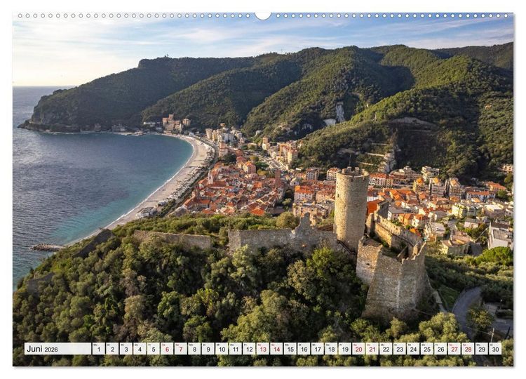 Produktbild: Die Italienische Riviera - Ligurien (hochwertiger Premium Wandkalender 2026 DIN A2 quer), Kunstdruck in Hochglanz