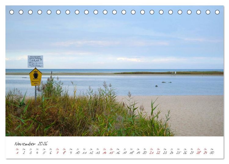 Produktbild: Osteeinsel Poel (Tischkalender 2026 DIN A5 quer), CALVENDO Monatskalender