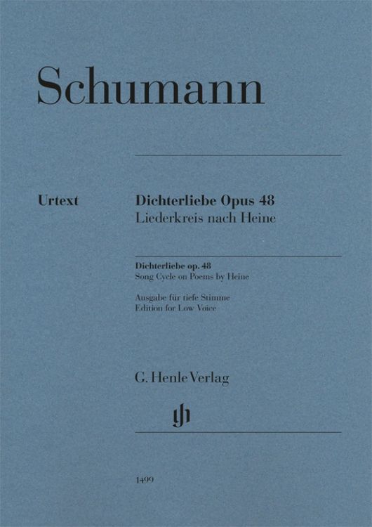Produktbild: Robert Schumann - Dichterliebe op. 48