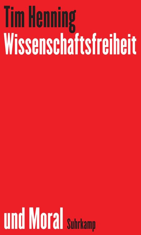 Produktbild: Wissenschaftsfreiheit und Moral