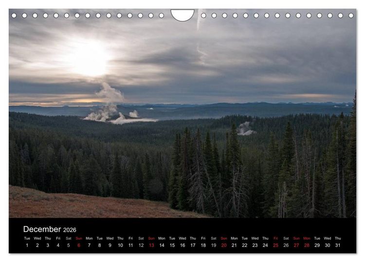 Produktbild: Beautiful Yellowstone and Grand Tetons National Parks (Wall Calendar 2026 DIN A4 landscape), CALVENDO 12 Month Wall Calendar