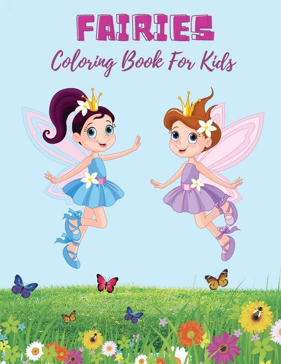 Produktbild: Fairies Coloring Book For Kids