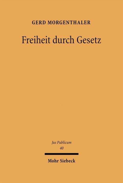 Produktbild: Freiheit durch Gesetz