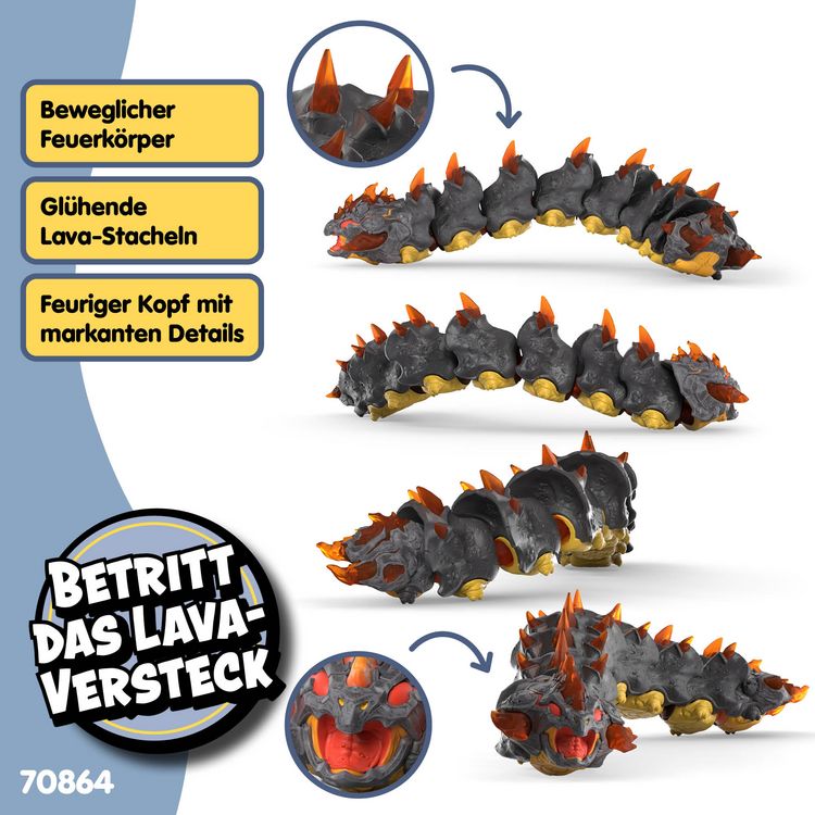 Produktbild: schleich&reg; 70864 Lavawurm