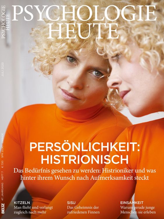 Produktbild: Psychologie Heute 7/2020: Pers&ouml;nlichkeit: Histrionisch
