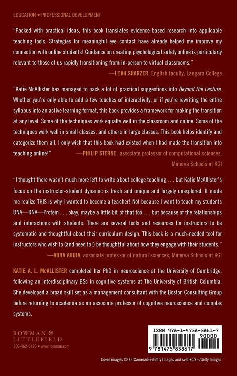 Produktbild: Beyond the Lecture