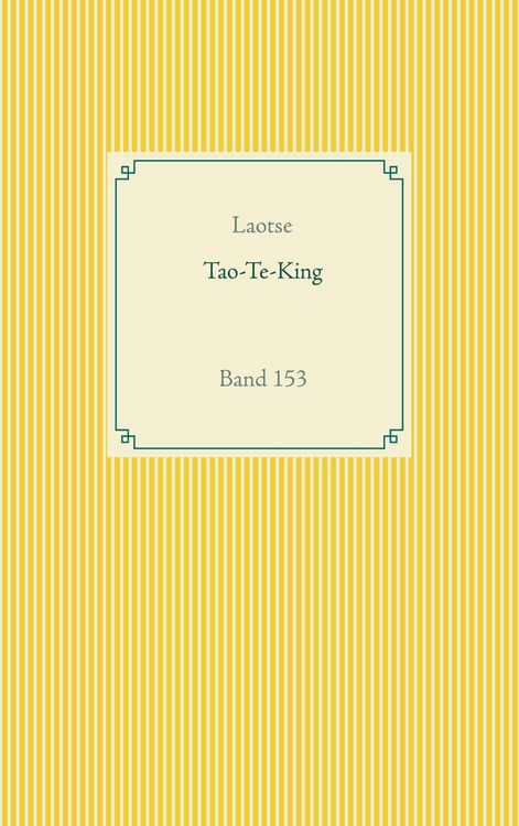 Produktbild: Tao Te King