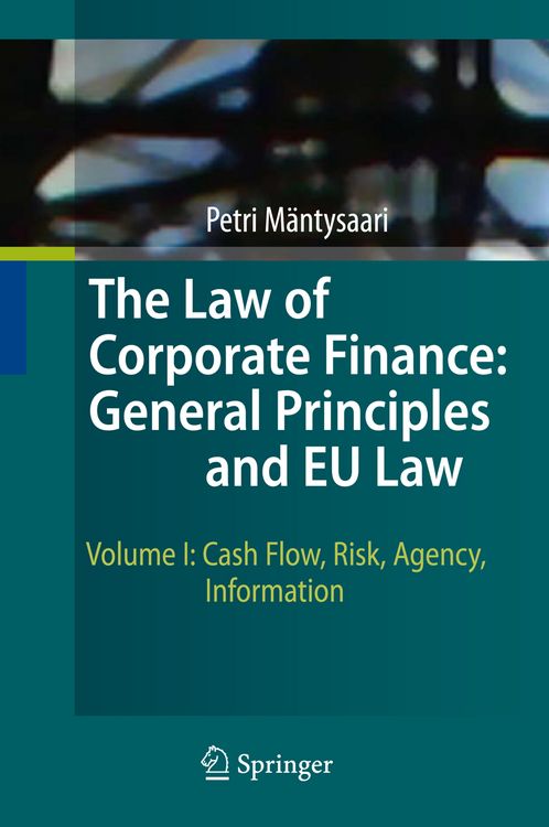 Produktbild: The Law of Corporate Finance: General Principles and EU Law