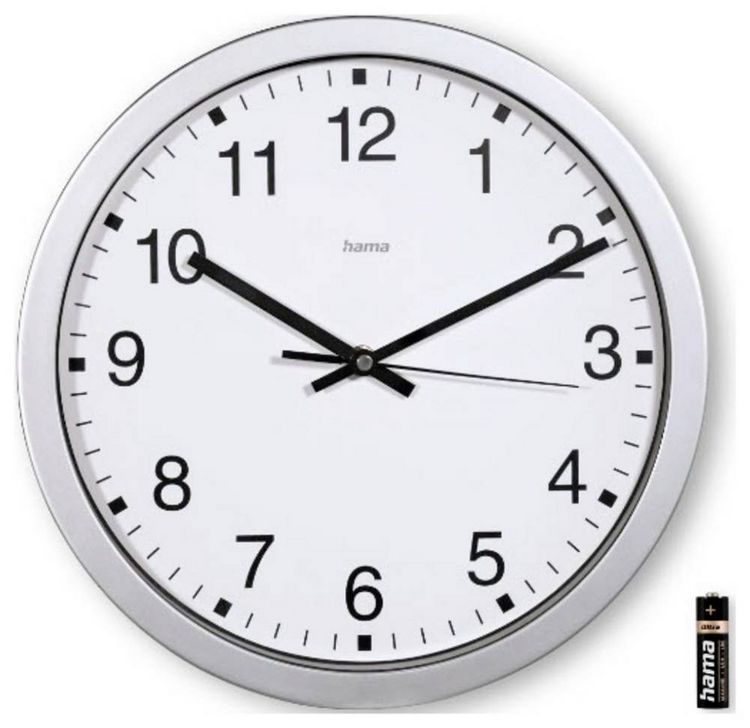 Produktbild: Hama 00185870 Quarz Wanduhr 40mm