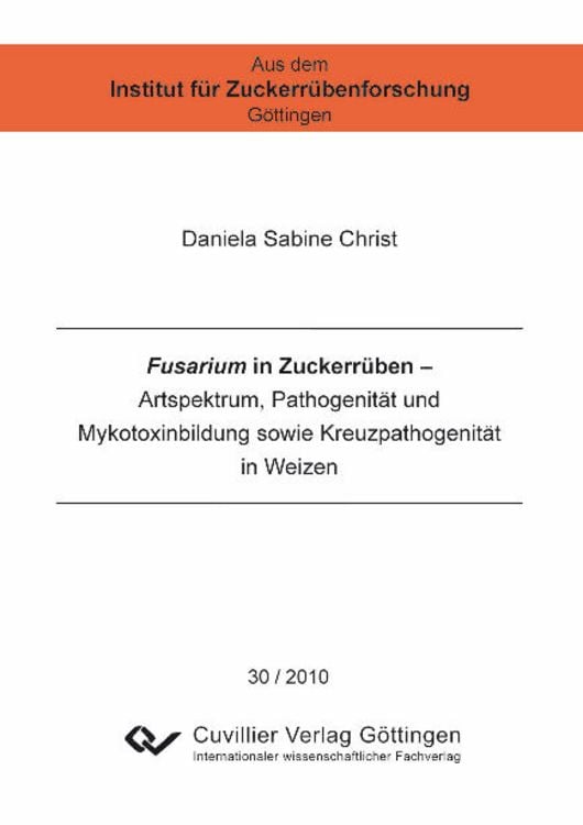 Produktbild: Fusarium in Zuckerrüben