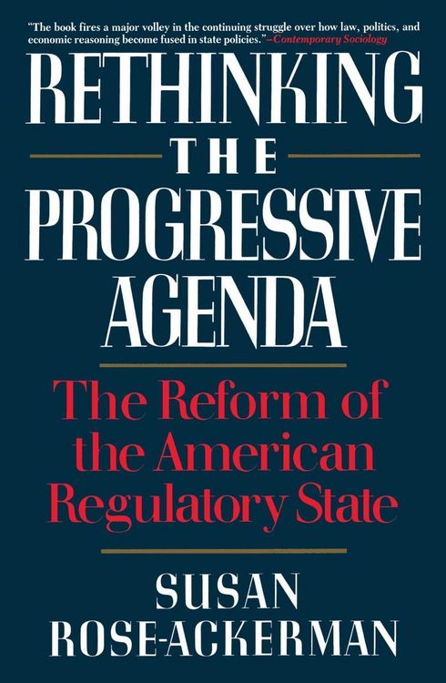 Produktbild: Rethinking the Progressive Agenda