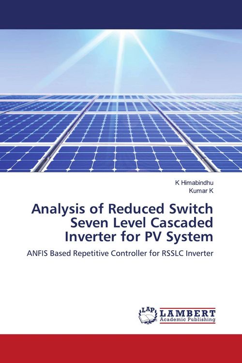 Produktbild: Analysis of Reduced Switch Seven Level Cascaded Inverter for PV System