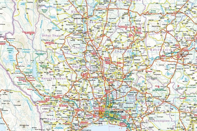 Reise Know-How Landkarte Thailand (1:1.200.000)