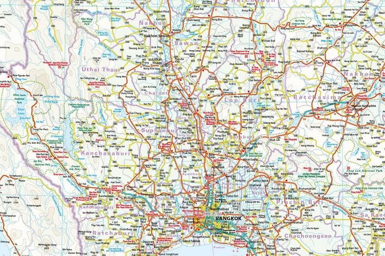 Produktbild: Reise Know-How Landkarte Thailand (1:1.200.000)