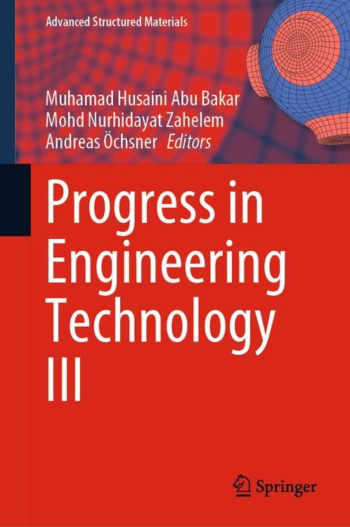Produktbild: Progress in Engineering Technology III