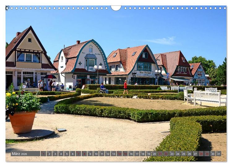 Produktbild: Zauberhaftes Boltenhagen (Wandkalender 2026 DIN A3 quer), CALVENDO Monatskalender