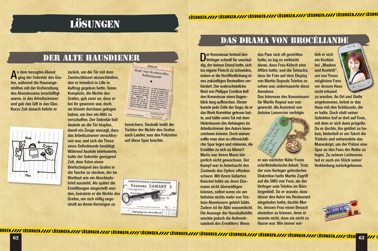 Produktbild: Detective Games &ndash; L&ouml;se die F&auml;lle!
