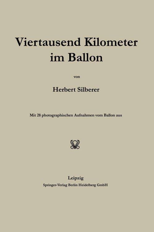 Produktbild: Viertausend Kilometer im Ballon