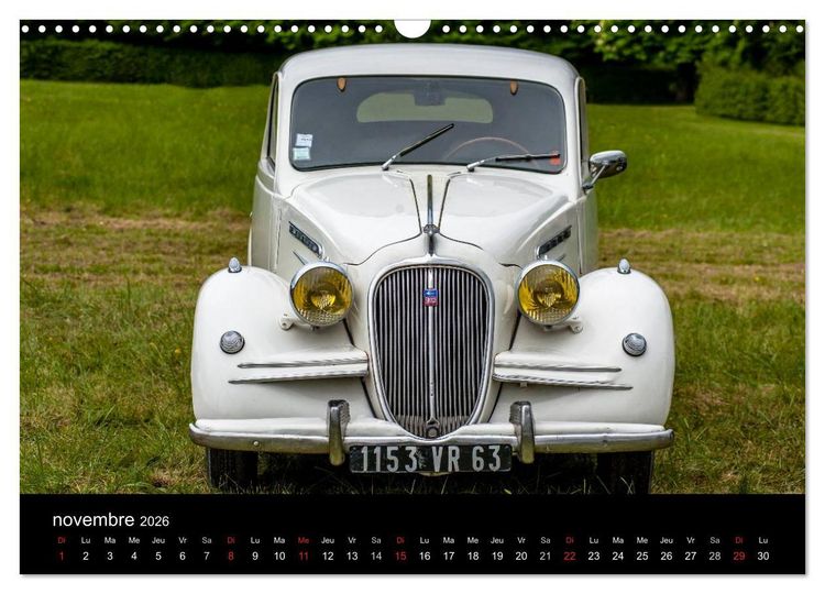 Produktbild: AUTO MOBILE (Calendrier mural 2026 DIN A3 vertical), CALVENDO calendrier mensuel