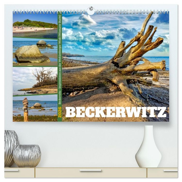 Produktbild: Beckerwitz - Impressionen aus der Wohlenberger Wiek (Wismarer Bucht) (hochwertiger Premium Wandkalender 2026 DIN A2 quer), Kunstdruck in Hochglanz