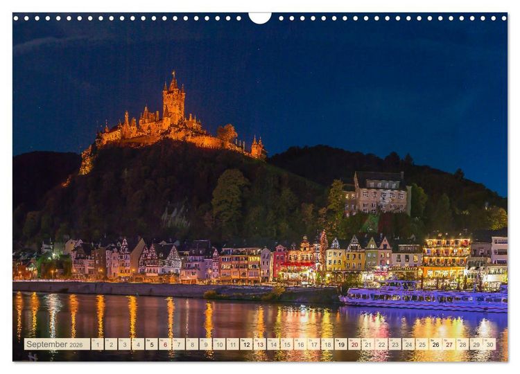 Produktbild: Die Mosel von Metz bis Koblenz (Wandkalender 2026 DIN A3 quer), CALVENDO Monatskalender