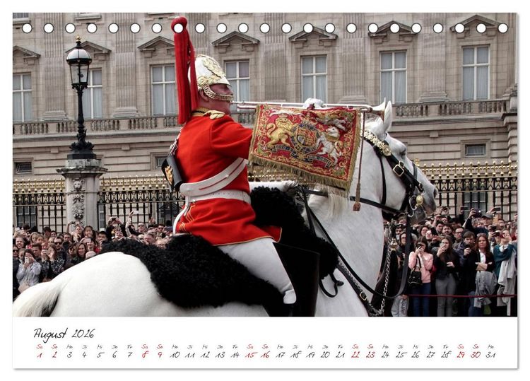 Produktbild: London - Metropole zwischen Tradition und Moderne (Tischkalender 2026 DIN A5 quer), CALVENDO Monatskalender