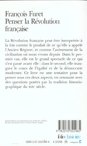 Produktbild: Penser la R&eacute;volution fran&ccedil;aise